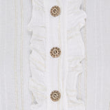 MARTA DU CHATEAU Marta du Chateau dame skjorte MdcBlanche 6681 Shirt Offwhite