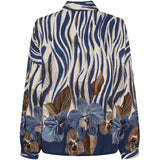 MARTA DU CHATEAU Marta du Chateau dame skjorte MdcCapri 2615 Shirt JeansPH1344B