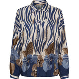 MARTA DU CHATEAU Marta du Chateau dame skjorte MdcCapri 2615 Shirt JeansPH1344B