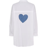 MARTA DU CHATEAU Marta du Chateau dame skjorte MdcCecilia 259288 Shirt White