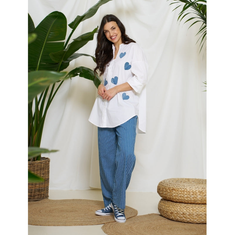 MARTA DU CHATEAU Marta du Chateau dame skjorte MdcCecilia 259288 Shirt White