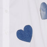 MARTA DU CHATEAU Marta du Chateau dame skjorte MdcCecilia 259288 Shirt White