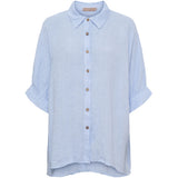 MARTA DU CHATEAU Marta du Chateau dame skjorte MdcCirelle 86250 Shirt Cielo