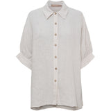 MARTA DU CHATEAU Marta du Chateau dame skjorte MdcCirelle 86250 Shirt Sabbia