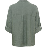MARTA DU CHATEAU Marta du Chateau dame skjorte MdcDaira 266152 Shirt Militairy