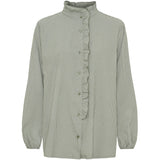 MARTA DU CHATEAU Marta du Chateau dame skjorte MdcFleur 6879 Shirt Military