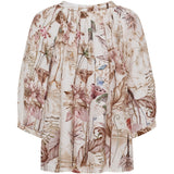 MARTA DU CHATEAU Marta du Chateau dame skjorte MdcJordan 8116 Shirt BeigeXPA5021