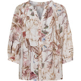 MARTA DU CHATEAU Marta du Chateau dame skjorte MdcJordan 8116 Shirt BeigeXPA5021