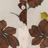 MARTA DU CHATEAU Marta du Chateau dame skjorte MdcLotus 258920 Shirt Beige Flower
