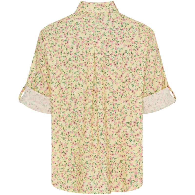 MARTA DU CHATEAU Marta du Chateau dame skjorte MdcPalmira 7177 Shirt Yellow620tpg