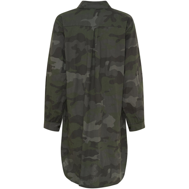 MARTA DU CHATEAU Marta du Chateau dame skjorte MdcPearl 7467 Shirt Camo
