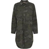 MARTA DU CHATEAU Marta du Chateau dame skjorte MdcPearl 7467 Shirt Camo