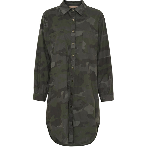 MARTA DU CHATEAU Marta du Chateau dame skjorte MdcPearl 7467 Shirt Camo