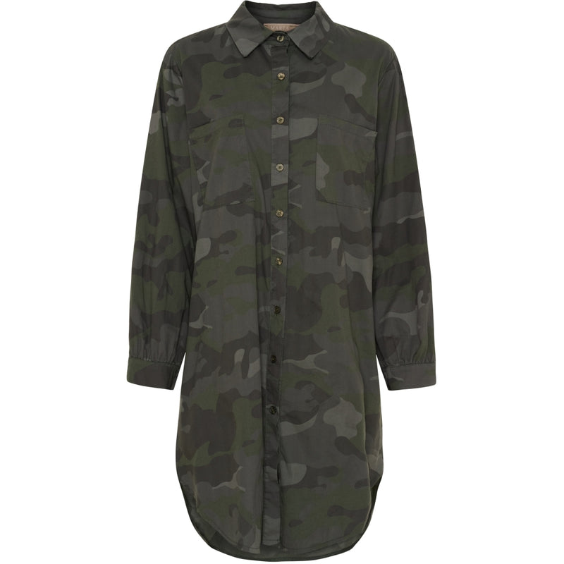 MARTA DU CHATEAU Marta du Chateau dame skjorte MdcPearl 7467 Shirt Camo