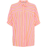 MARTA DU CHATEAU Marta du Chateau dame skjorte MdcVirginia 7345 Shirt Fuxia Stripe