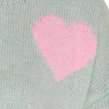 MARTA DU CHATEAU Marta du Chateau dame strik MdcAmarante 64023 Knit Aqua/Panna/Pink