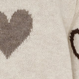 MARTA DU CHATEAU Marta du Chateau dame strik MdcAmarante 64023 Knit Beige