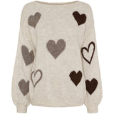 MARTA DU CHATEAU Marta du Chateau dame strik MdcAmarante 64023 Knit Beige