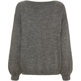 MARTA DU CHATEAU Marta du Chateau dame strik MdcAmarante 64023 Knit Dark Grey