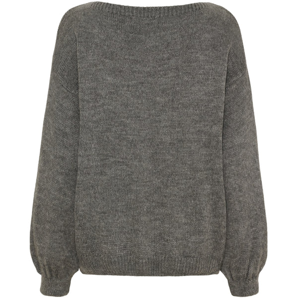 MARTA DU CHATEAU Marta du Chateau dame strik MdcAmarante 64023 Knit Dark Grey