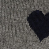MARTA DU CHATEAU Marta du Chateau dame strik MdcAmarante 64023 Knit Dark Grey