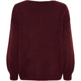 MARTA DU CHATEAU Marta du Chateau dame strik MdcAmarante 64023 Knit Wine