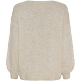 MARTA DU CHATEAU Marta du Chateau dame strik MdcAmarante 64023 Knit Beige/Jeans/Celeste