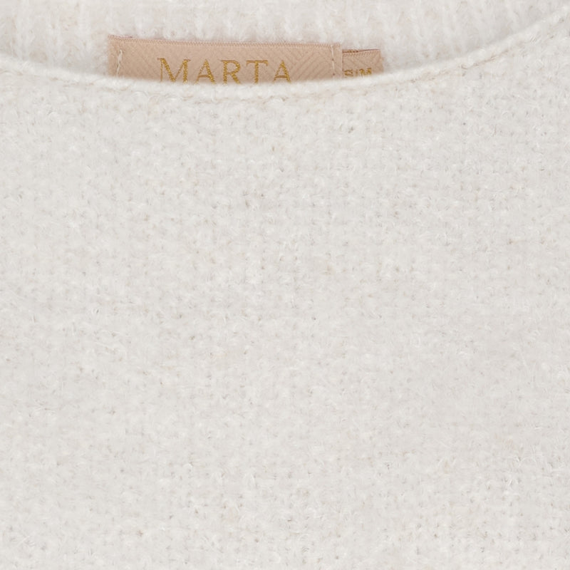 MARTA DU CHATEAU Marta du Chateau dame strik MdcAnouk 8038 Knit Beige