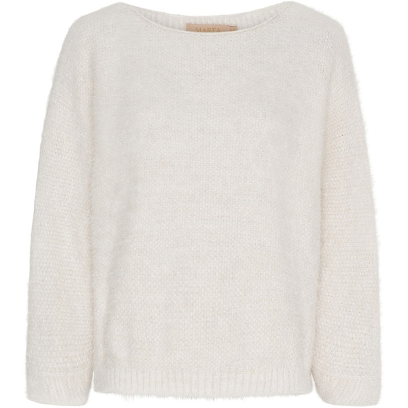 MARTA DU CHATEAU Marta du Chateau dame strik MdcAnouk 8038 Knit Beige