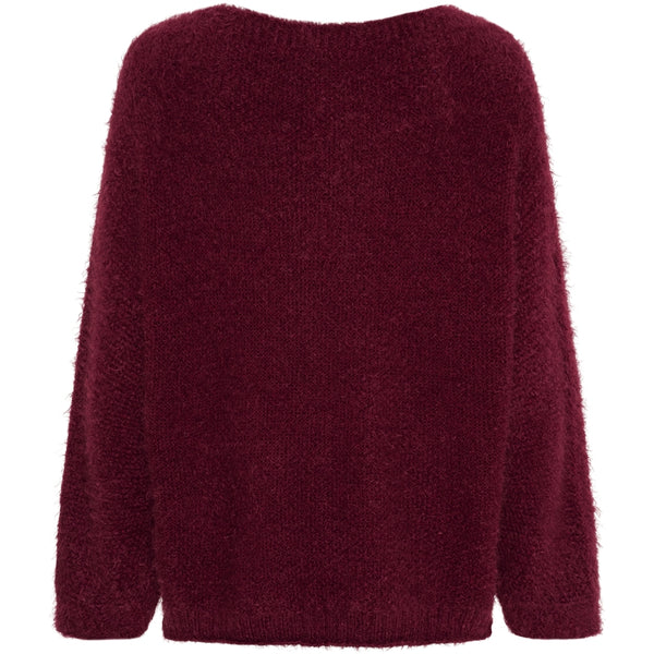 MARTA DU CHATEAU Marta du Chateau dame strik MdcAnouk 8038 Knit Wine