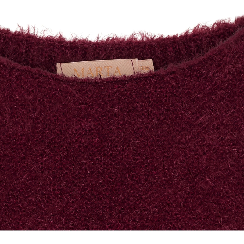 MARTA DU CHATEAU Marta du Chateau dame strik MdcAnouk 8038 Knit Wine