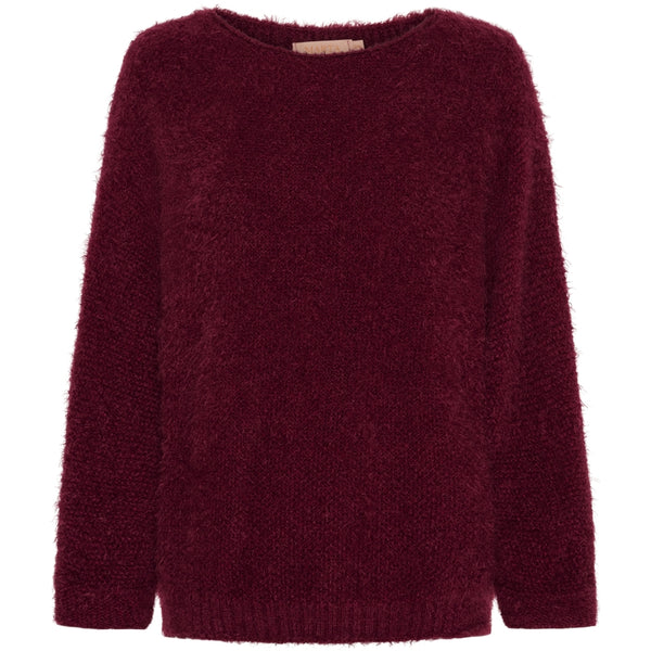 MARTA DU CHATEAU Marta du Chateau dame strik MdcAnouk 8038 Knit Wine