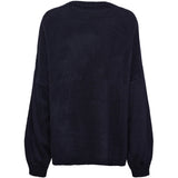 MARTA DU CHATEAU Marta du Chateau dame strik MdcAria 8111 OS Knit Navy/Light Blue