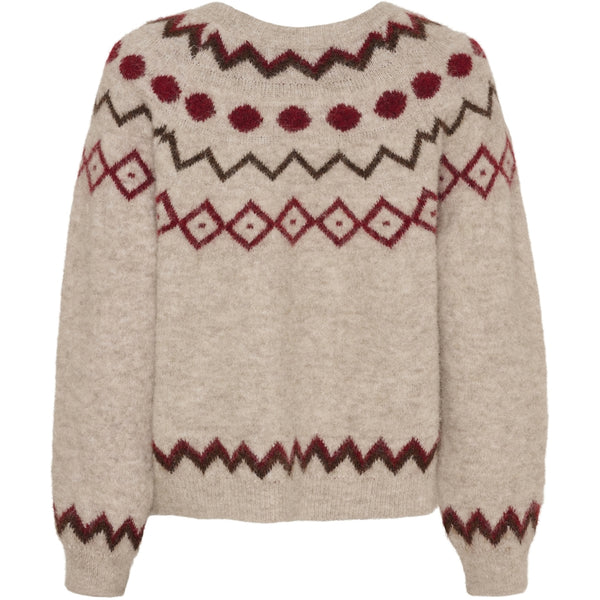 MARTA DU CHATEAU Marta du Chateau dame strik MdcBranda 8152 Knit Camel9504