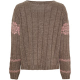 MARTA DU CHATEAU Marta du Chateau dame strik MdcBruna 8154 Knit Fango/Rose