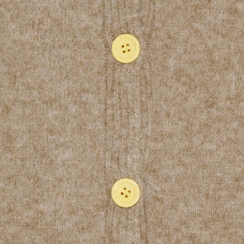 MARTA DU CHATEAU Marta du Chateau dame strik MdcCalla KNA052 Knit Fango/YellowW057