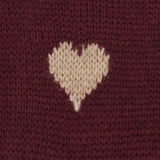 MARTA DU CHATEAU Marta du Chateau dame strik MdcClover 9582 Knit Bordeaux