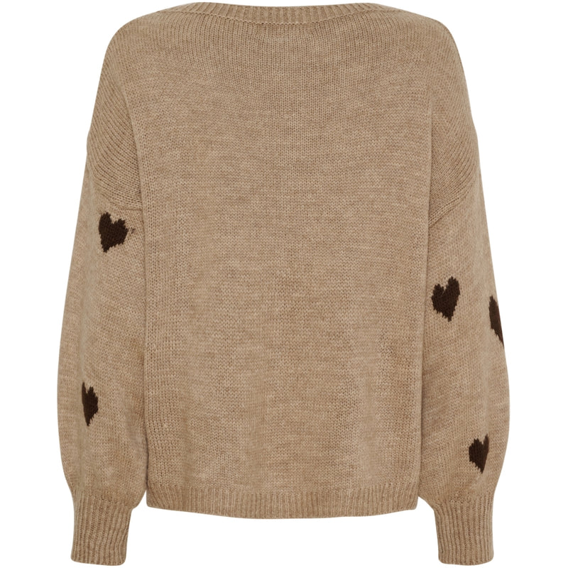 MARTA DU CHATEAU Marta du Chateau dame strik MdcClover 9582 Knit Fango