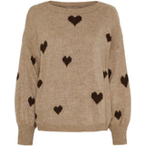MARTA DU CHATEAU Marta du Chateau dame strik MdcClover 9582 Knit Fango