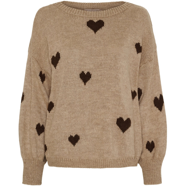 MARTA DU CHATEAU Marta du Chateau dame strik MdcClover 9582 Knit Fango