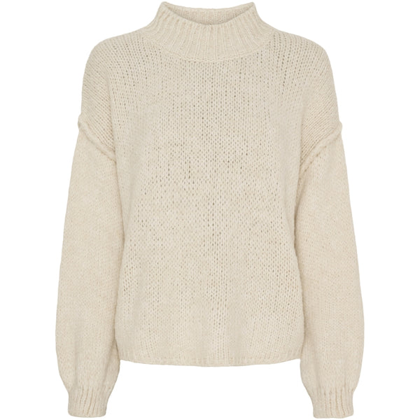 MARTA DU CHATEAU Marta du Chateau dame strik MdcCorinna 3223 Knit BeigeZ948