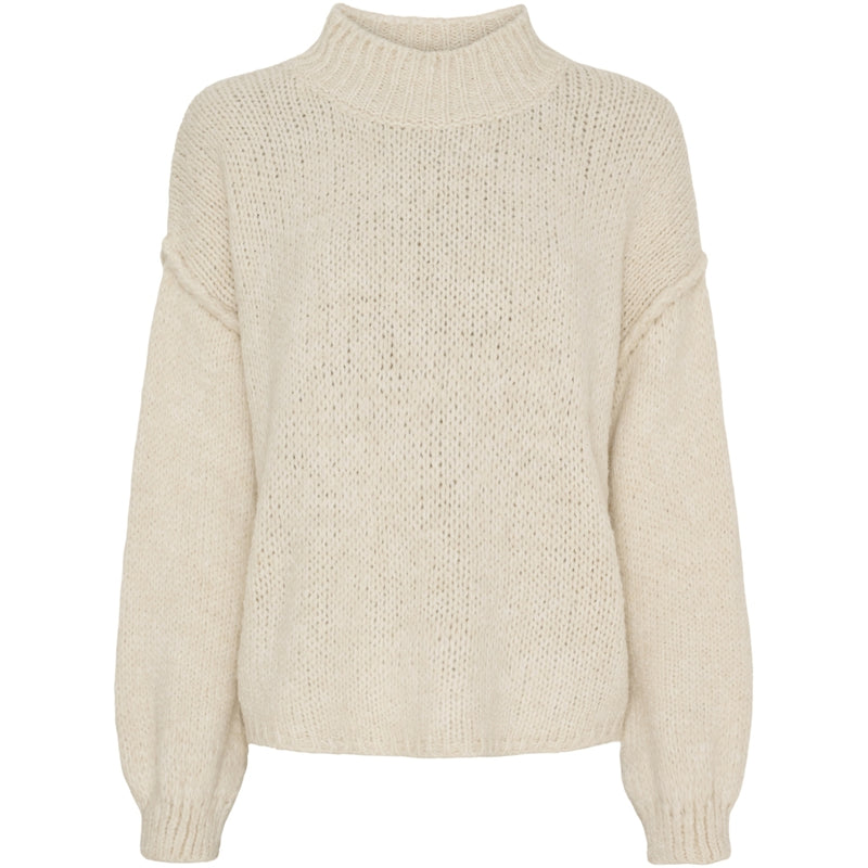 MARTA DU CHATEAU Marta du Chateau dame strik MdcCorinna 3223 Knit BeigeZ948