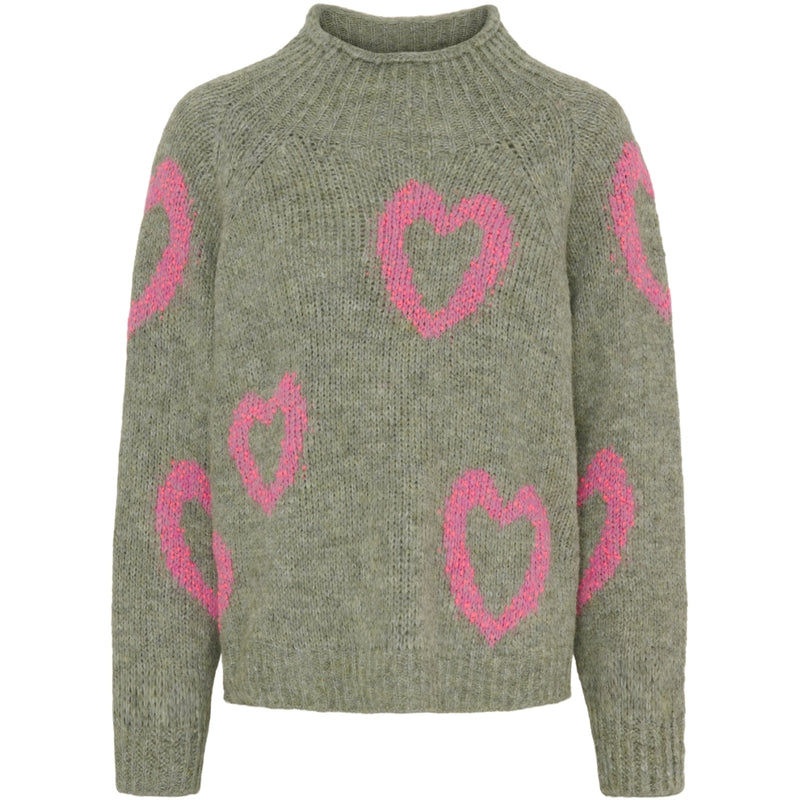 MARTA DU CHATEAU Marta du Chateau dame strik MdcCosette 24561 Knit Salvia/Fuxia