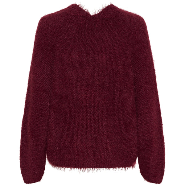 MARTA DU CHATEAU Marta du Chateau dame strik MdcDakota 809 Cardigan Bordeaux