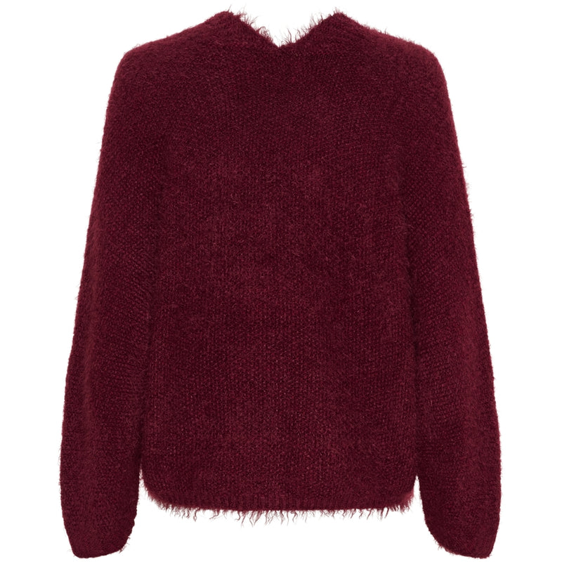 MARTA DU CHATEAU Marta du Chateau dame strik MdcDakota 809 Cardigan Bordeaux