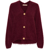MARTA DU CHATEAU Marta du Chateau dame strik MdcDakota 809 Cardigan Bordeaux