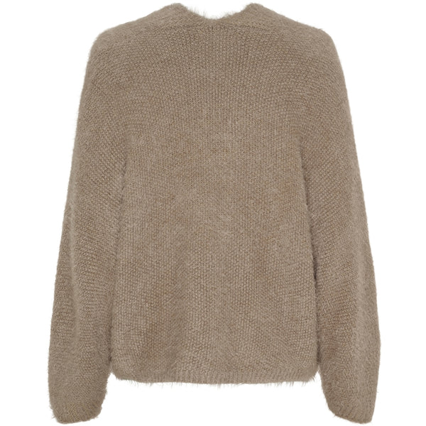 MARTA DU CHATEAU Marta du Chateau dame strik MdcDakota 809 Cardigan Dark Fango