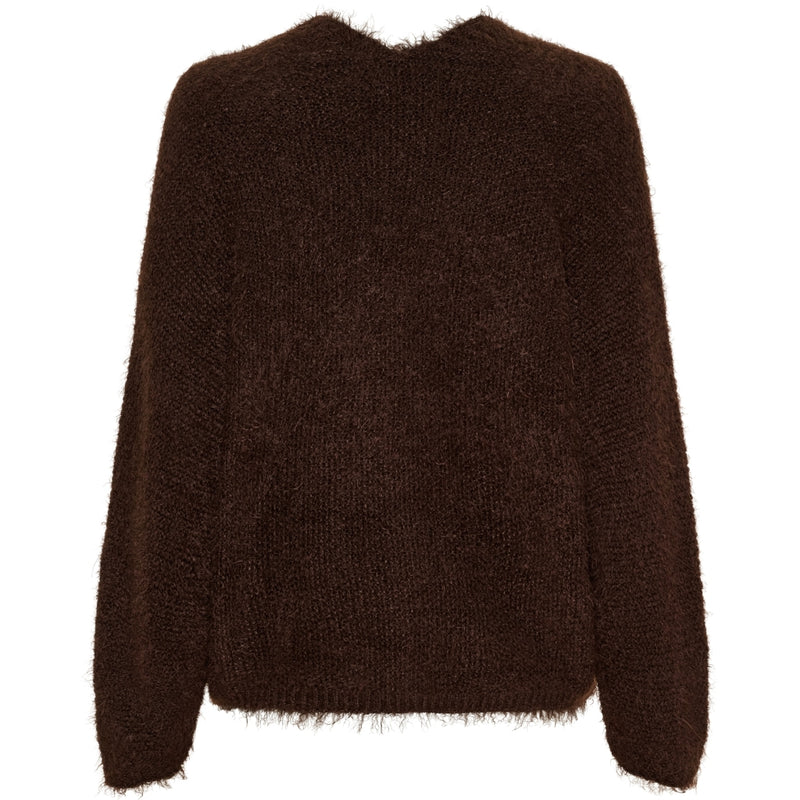 MARTA DU CHATEAU Marta du Chateau dame strik MdcDakota 809 Cardigan Moro