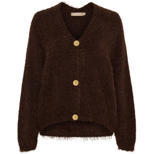 MARTA DU CHATEAU Marta du Chateau dame strik MdcDakota 809 Cardigan Moro