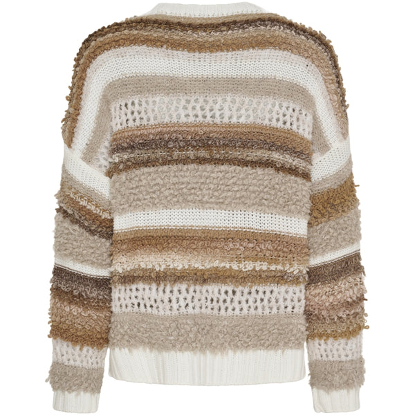 MARTA DU CHATEAU Marta du Chateau dame strik MdcDelilah 25430 Knit Bianco/Cammello